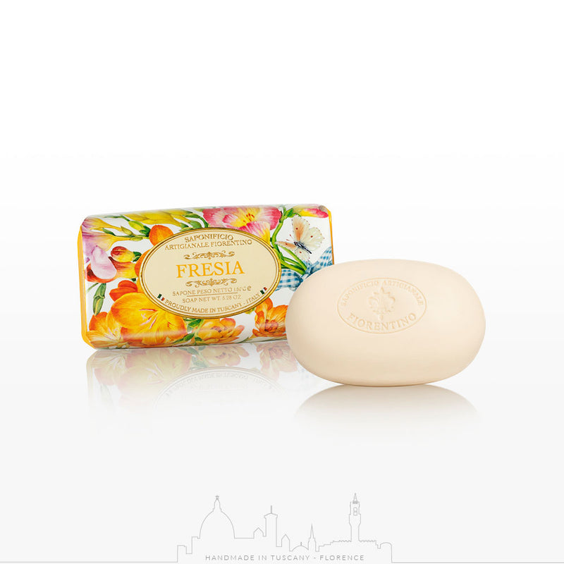 Fiorentino Italiensk Vegetabilsk Sæbe Freesia 150g