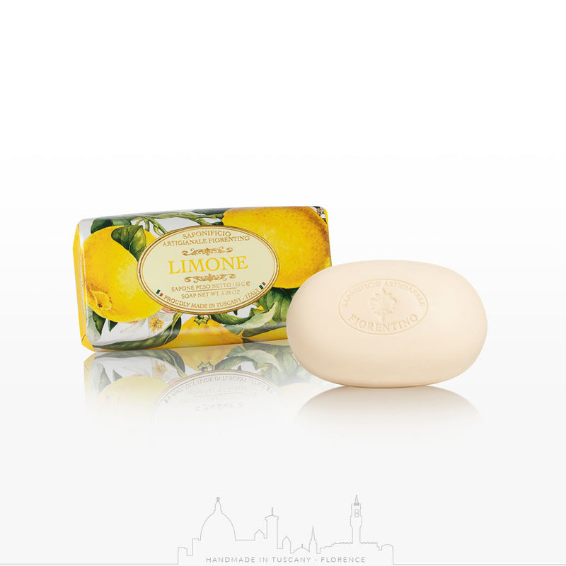 Fiorentino Italiensk Vegetabilsk Sæbe Citron 150g
