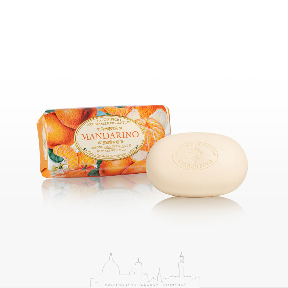 Fiorentino Italiensk Vegetabilsk Sæbe Mandarin 150g