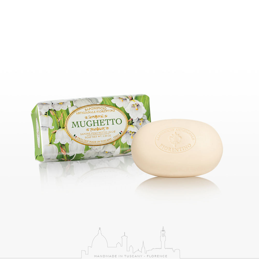 Fiorentino Italiensk Vegetabilsk Sæbe Liljekonval 150g