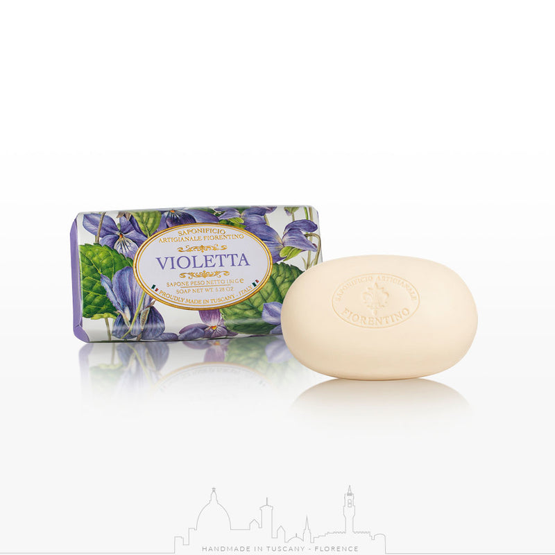 Fiorentino Italiensk Vegetabilsk Sæbe Viol 150g