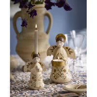 Bungalow Tea light holder Angel Marigold Vanilla 18cm