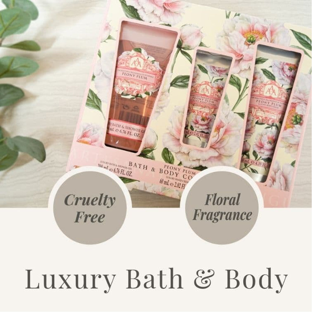 Aromas Artesanales De Antigua Bade & Body Collection Peony Plum