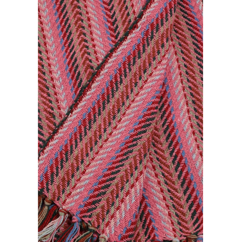 Au Maison Plaid Zigzag Væv Unika Pink/Multi 130x170cm