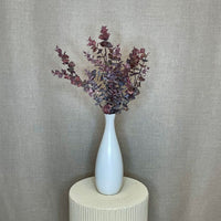 Barbara Eucalyptus Buket Lys Bordeaux H53cm