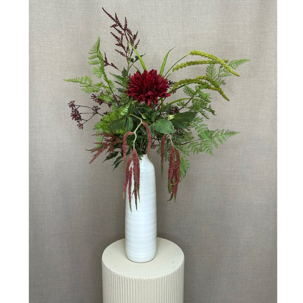 Barbara Chrysanthemum Bordeaux H68cm