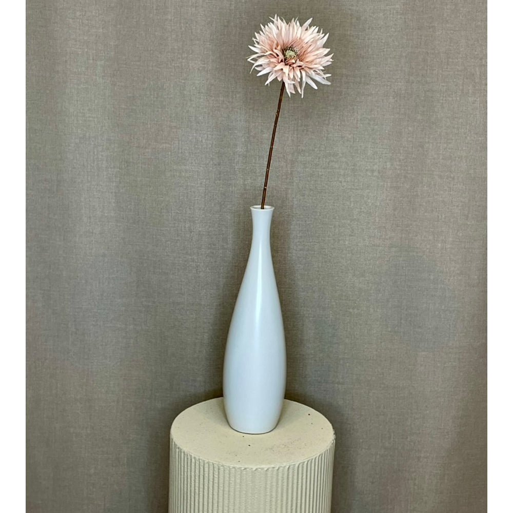 Barbara Gerbera Rosa m/Guld H63cm