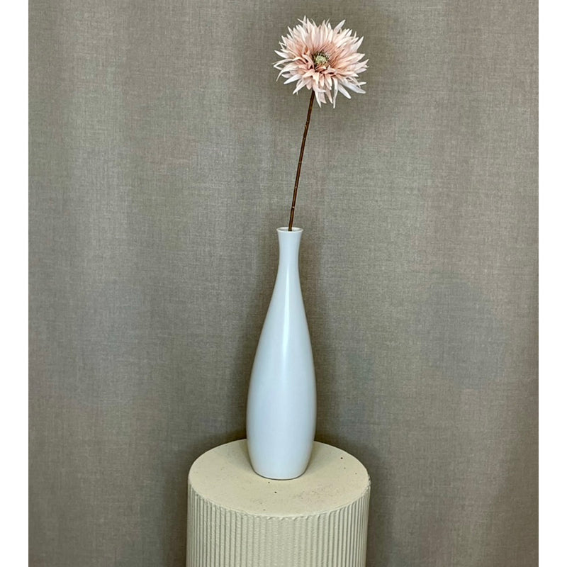 Barbara Gerbera Rosa m/Guld H63cm