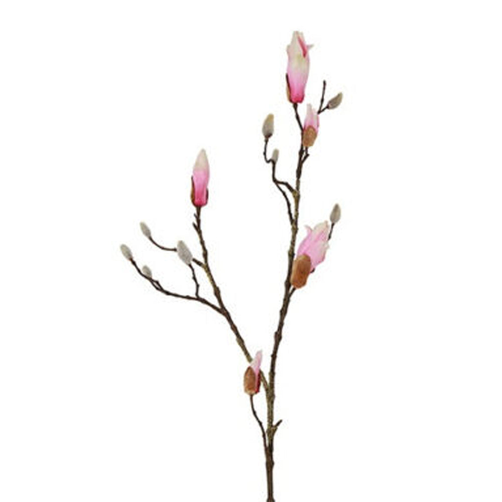 Barbara Kunstig Magnolia Gren Rosa H88cm