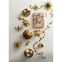 Bungalow Lysestage Winter Rose Golden H18,5cm