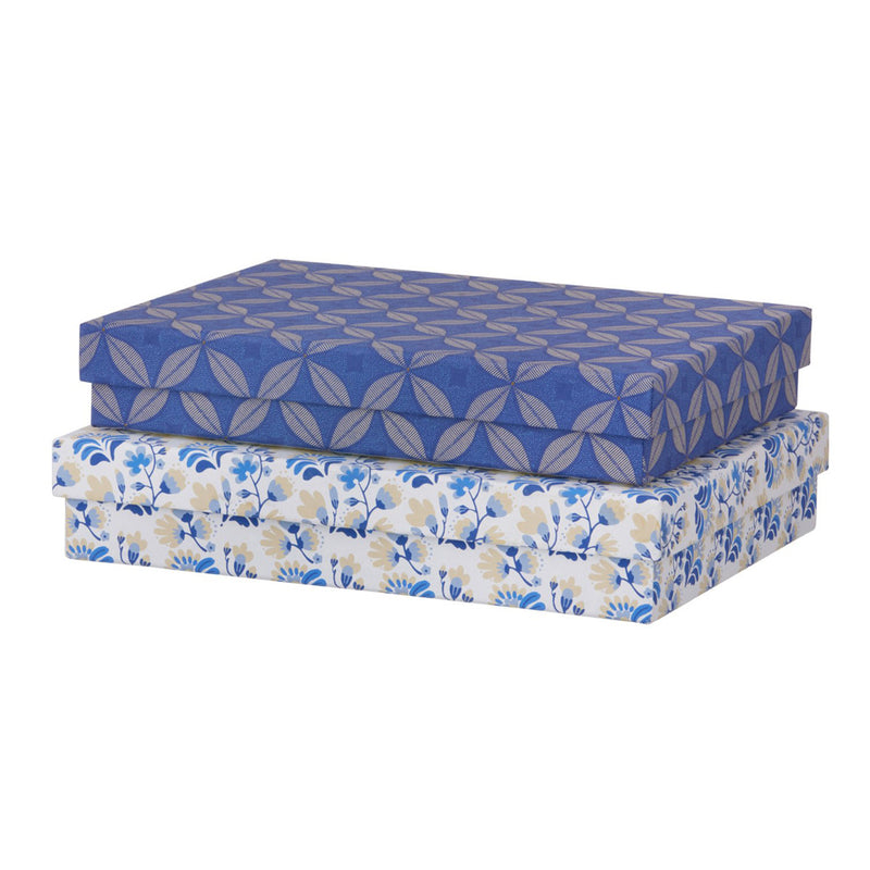 Bungalow A4 Duo Box Marigold Indigo