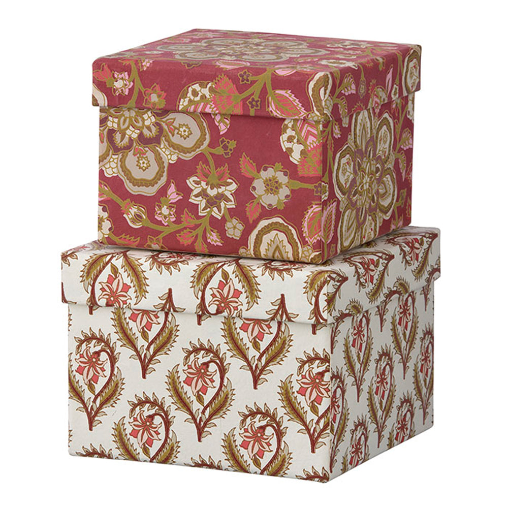 Bungalow Cubic Duo Box S Bindiya Scarlet