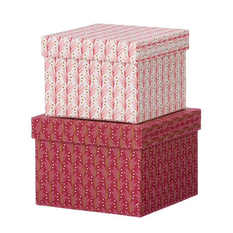 Bungalow Cubic Duo Box S Naya Scarlet