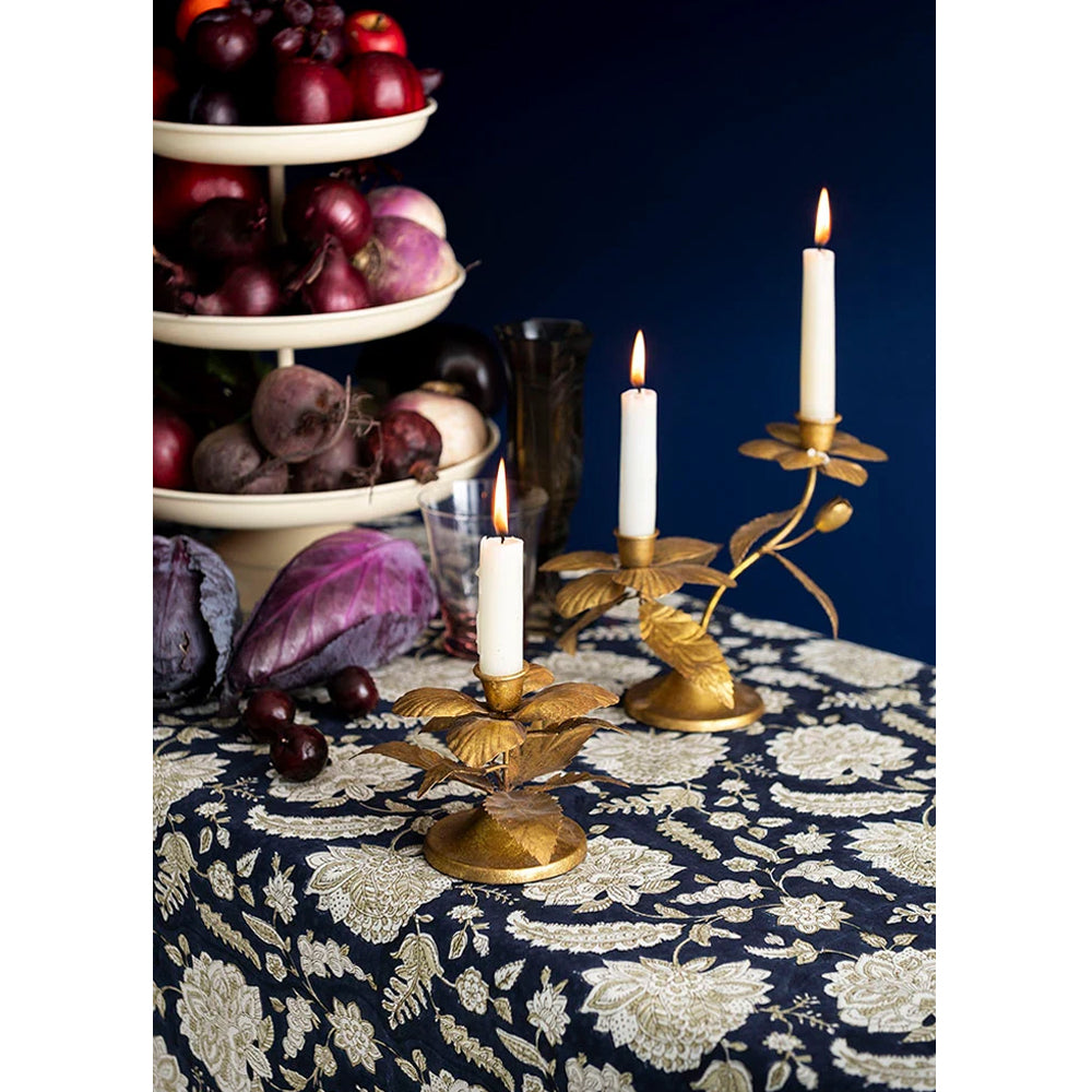 Bungalow Lysestage Winter Rose Golden H11,5cm