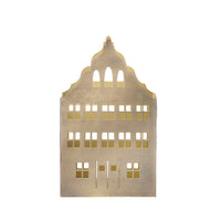 Bungalow Lysestage Townhouse H16cm Golden