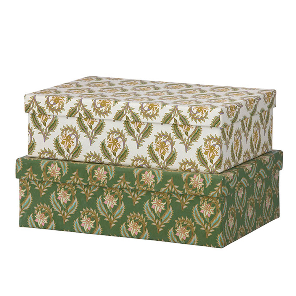 Bungalow Oblong Duo Box L Bindiya Fern