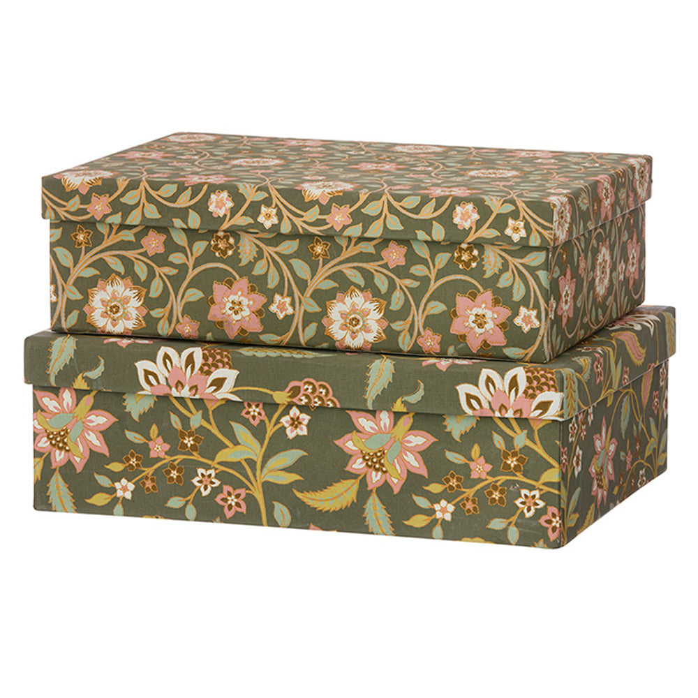Bungalow Oblong Duo Box L Divya Olive