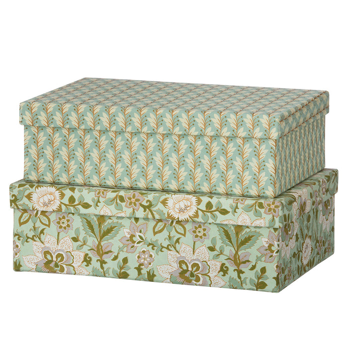 Bungalow Oblong Duo Box L Sita Pistachio