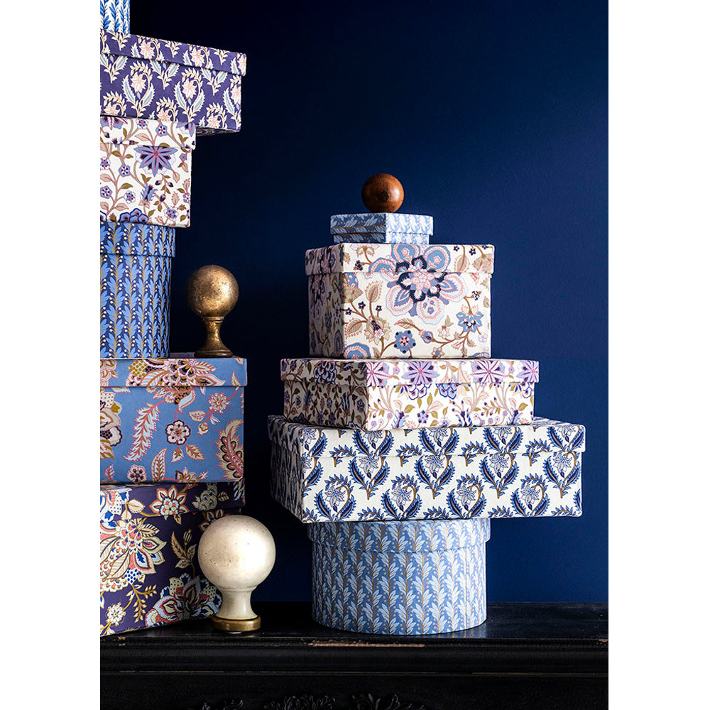 Bungalow Oblong Duo Box L Bindiya Indigo