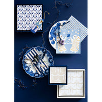 Bungalow Papirservietter Bindiya Indigo 50stk 20x20cm