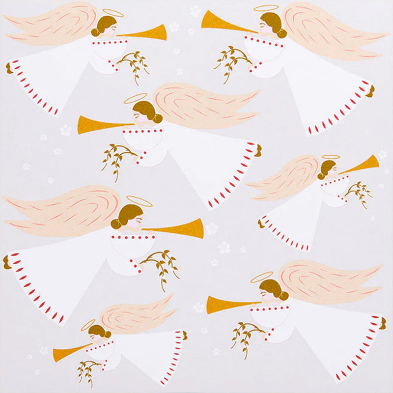 Bungalow Papirservietter Flying Angels Sand 20x20cm