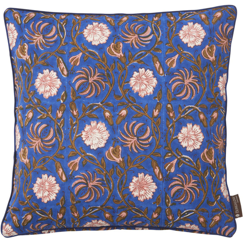 Bungalow Pudebetræk Leela Indigo 50x50cm