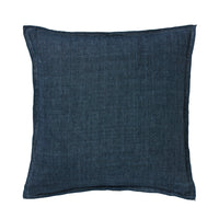 Bungalow Hør Pudebetræk Linen Midnight 50x50cm