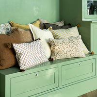 Bungalow Hør Pudebetræk Linen Ochre 50x50cm