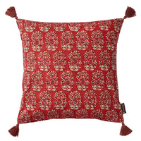 Bungalow Pudebetræk Mallika Ruby 50x50cm