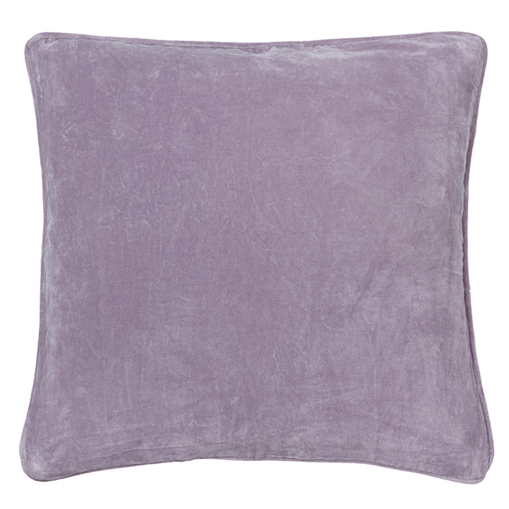 Bungalow Velour Pudebetræk Heather 50x50cm
