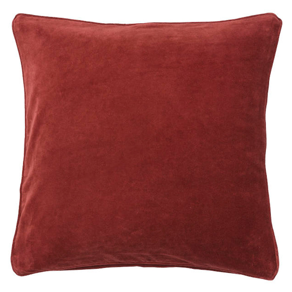 Bungalow Velour Pudebetræk Salsa 50x50cm