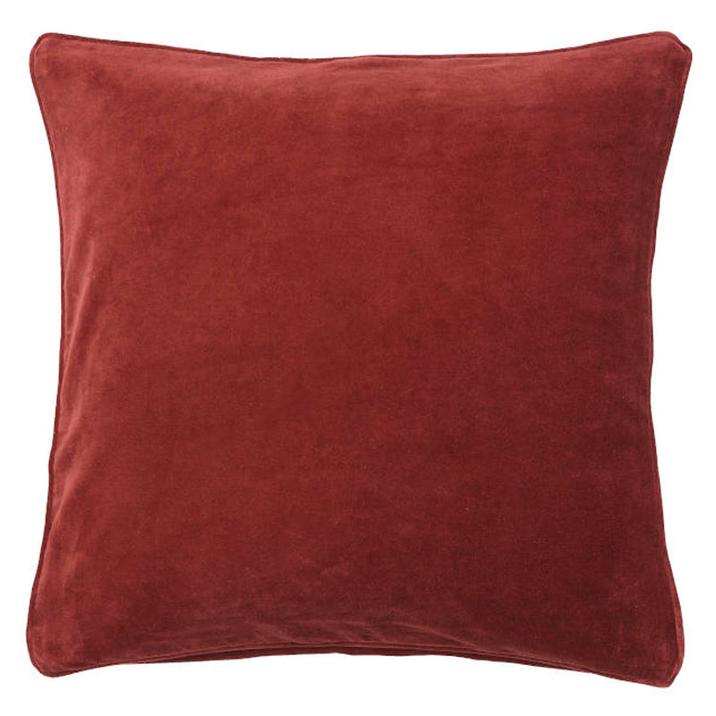 Bungalow Velour Pudebetræk Salsa 50x50cm