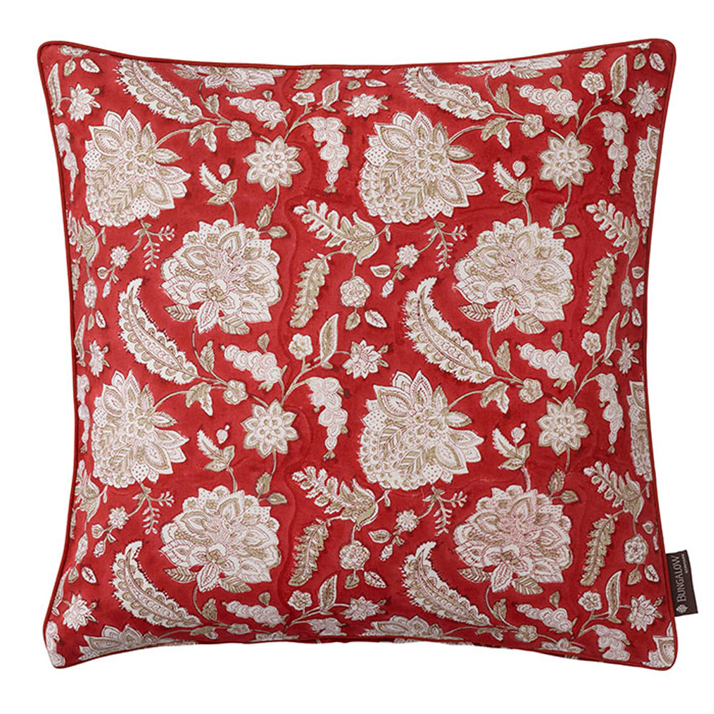Bungalow Pudebetræk Yamini Raspberry 50x50cm