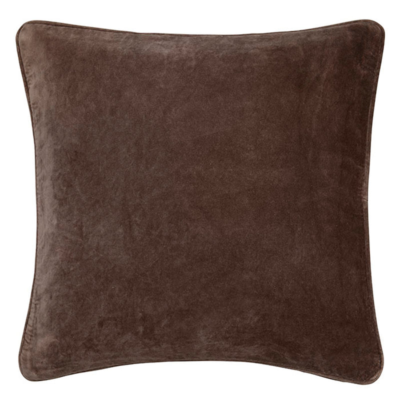 Bungalow Velour Pudebetræk Velvet Earth 50x50cm