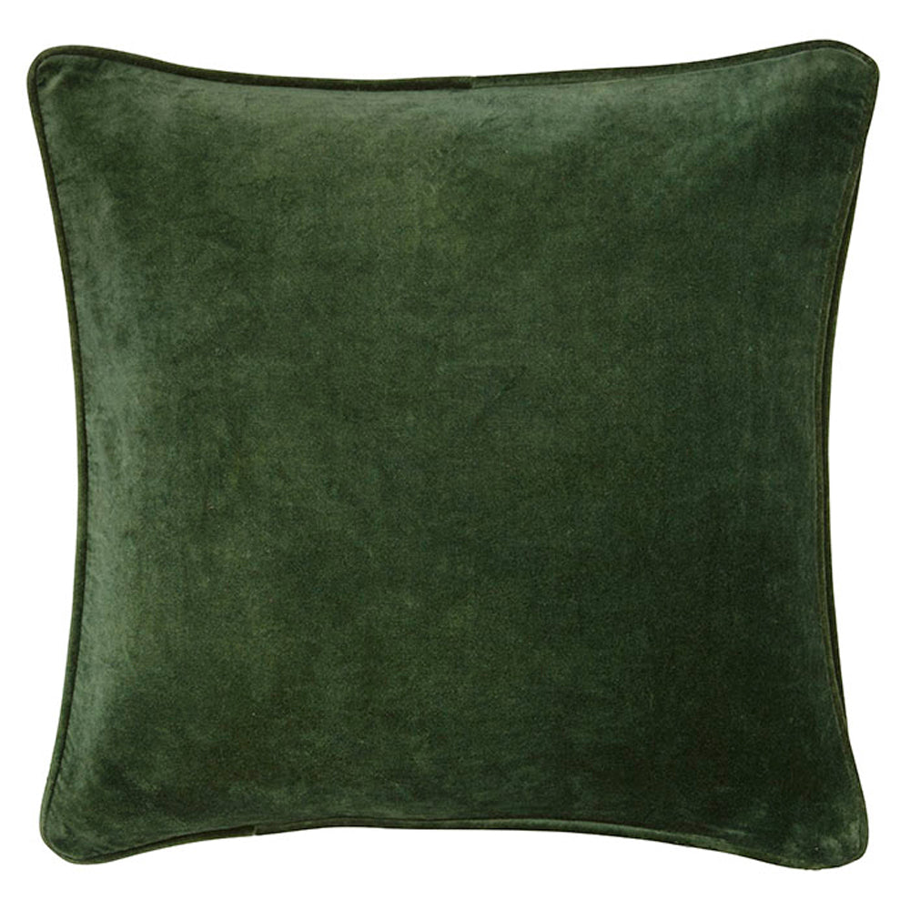 Bungalow Velour Pudebetræk Velvet Forest 50x50cm
