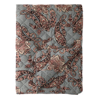 Chic Antique Aix Quilt med Paisleymønster Opal & Taupe L180xB130cm