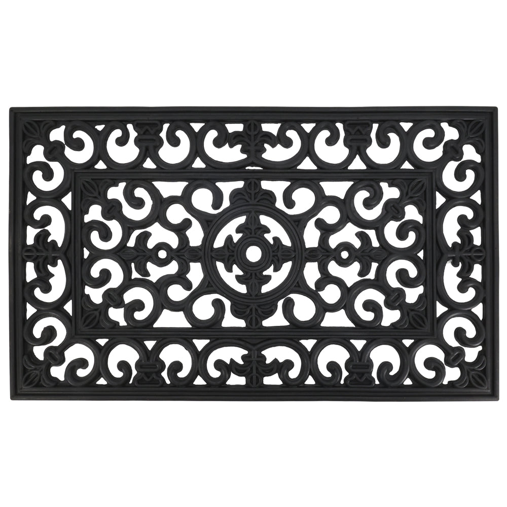 Chic Antique Dørmåtte Gummi Filigran L75xB45cm