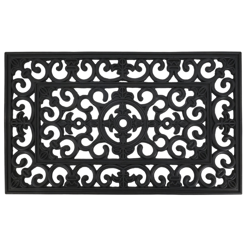 Chic Antique Dørmåtte Gummi Filigran L75xB45cm