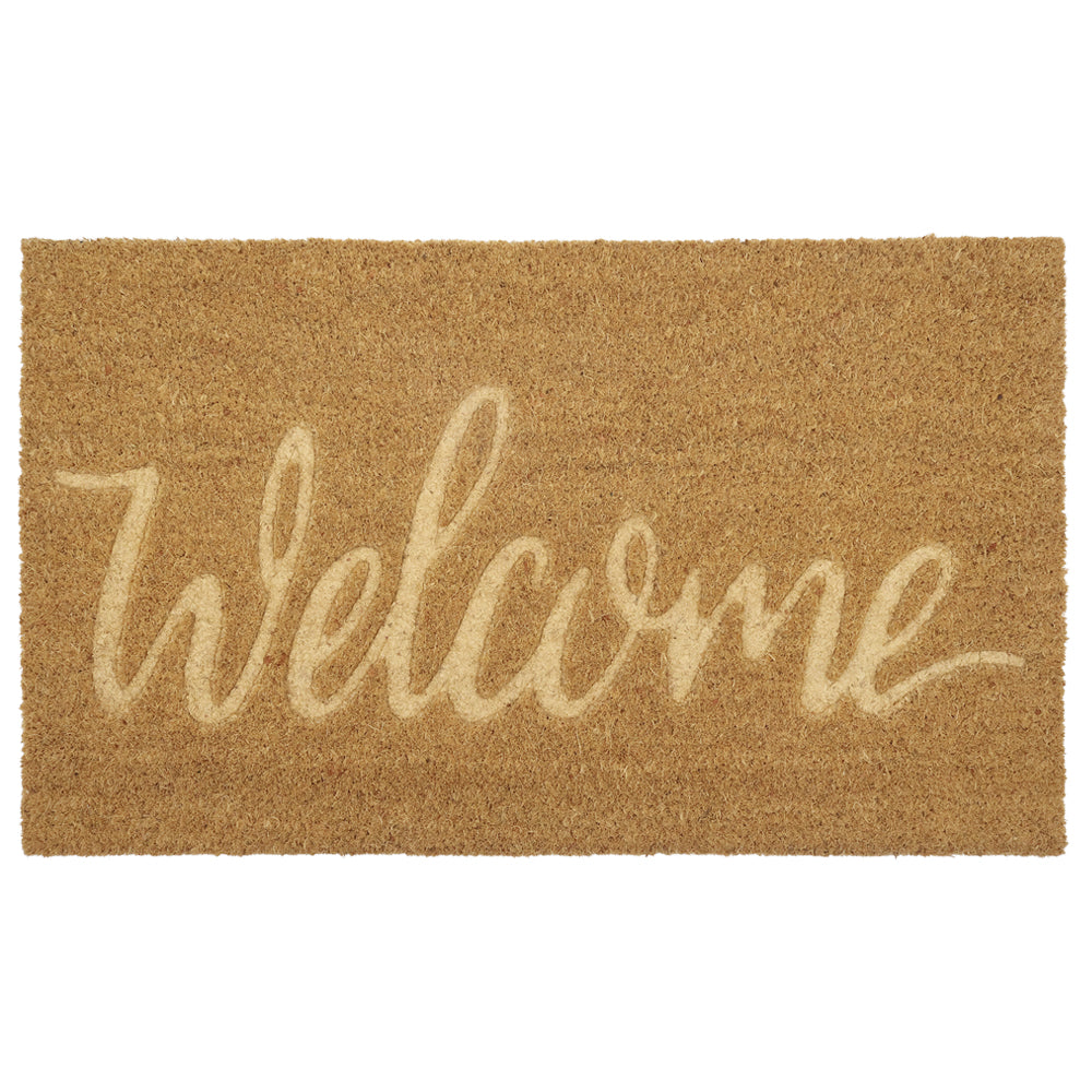 Chic Antique Dørmåtte Welcome Natur L75xB45cm