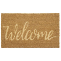 Chic Antique Dørmåtte Welcome Natur L75xB45cm