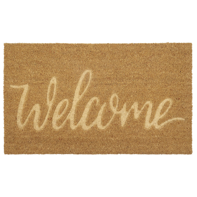 Chic Antique Dørmåtte Welcome Natur L75xB45cm