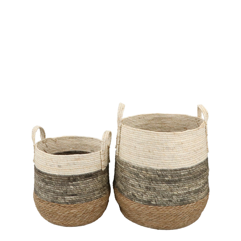 Chic Antique Kurvesæt 2 stk Mocca Creme 
