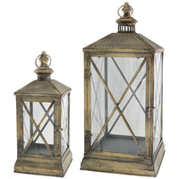 Chic Antique Lanterne Antique Messing