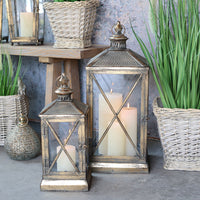 Chic Antique Lanterne Antique Messing