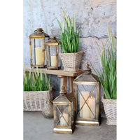 Chic Antique Lanterne Antique Messing