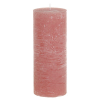 Chic Antique Macon Bloklys Rustik H25/Ø10cm Raspberry