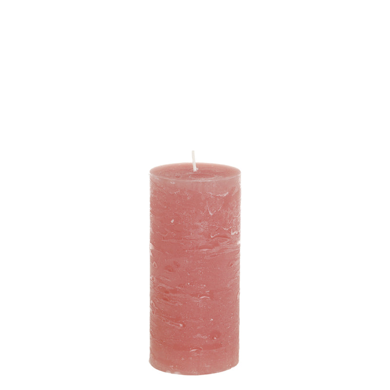 Chic Antique Macon Bloklys Rustik Raspberry 60t H15xØ7cm