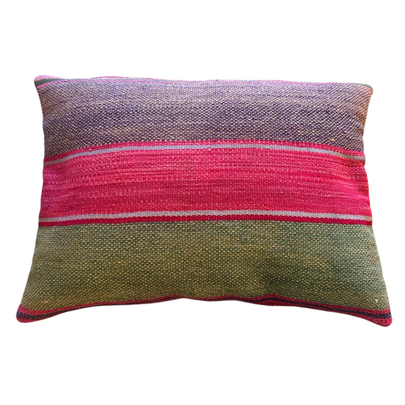 Chola Pude Lilla Pink Grøn 50x70cm