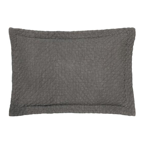 Cozy Living Pudebetræk Quiltet Granit 50x70cm