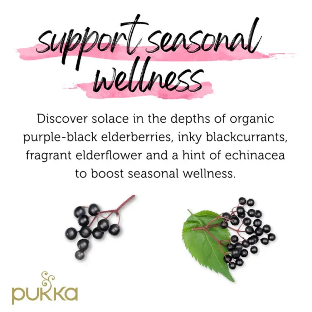 Pukka Elderberry & Echinacea te Øko